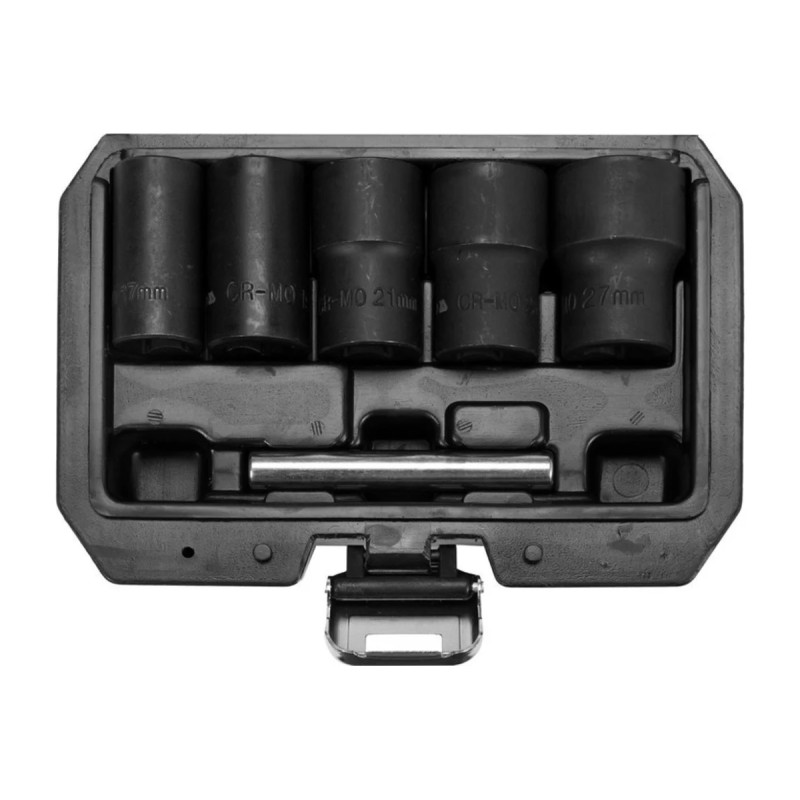 Набор для извлечения обломанных болтов 6шт, 1/2" YATO YT-06032