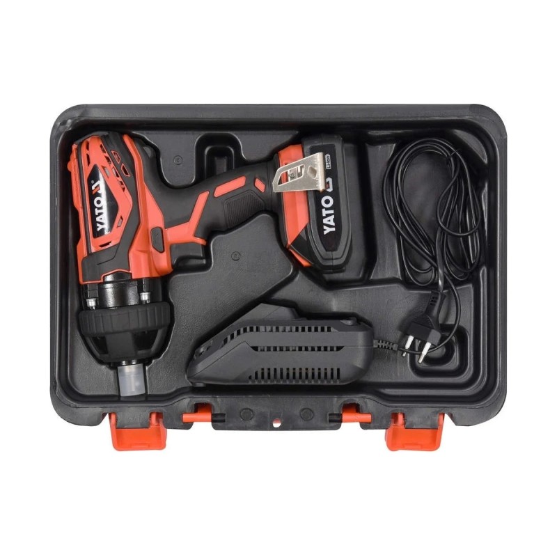 Аккумуляторный ударный гайковерт 18В 1/2" 300Нм  YATO YT-82804