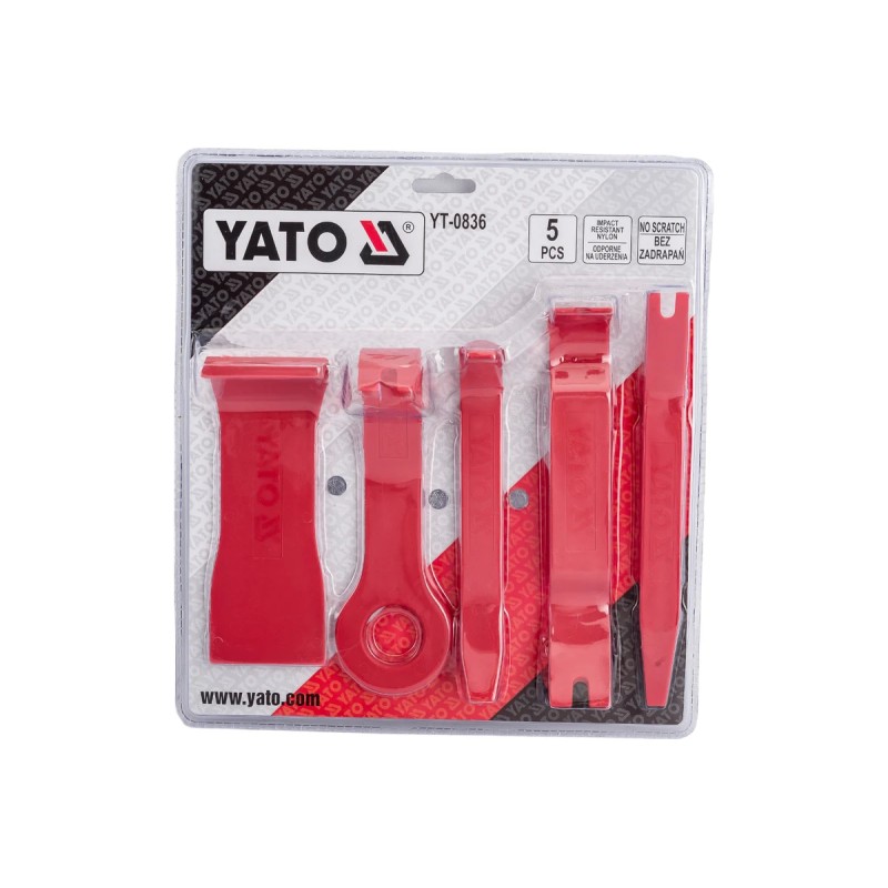 Набор съемников панелей салона 5пр YATO YT-0836