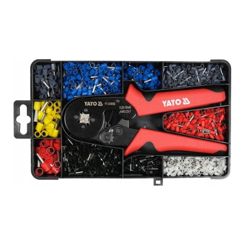 Пресс-клещи для опрессовки проводов YATO YT-23052