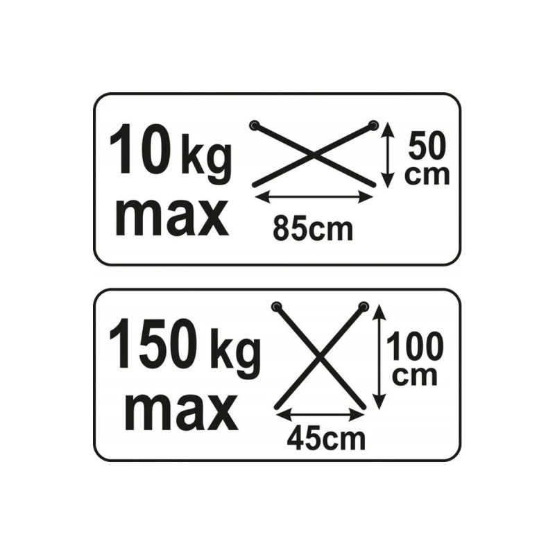Стол для покраски Х-образный YATO YT-5555