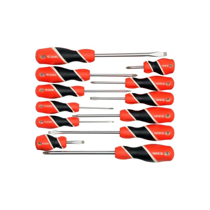 Набор отвёрток 12 пр. YATO YT-25967