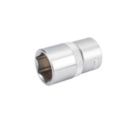 Головка торцевая короткая CrV 1/2" 17мм YATO YT-1210