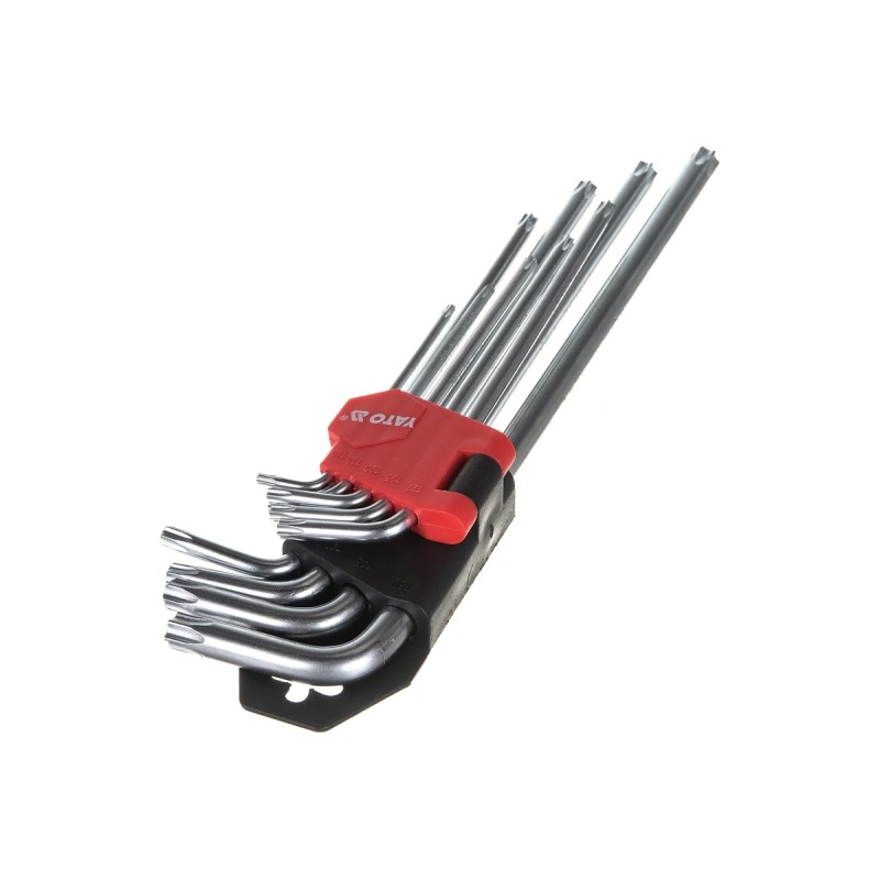 Набор ключей "ТОRХ TAMPER PROOF" Т10-Т50 CrV 9шт  YATO YT-0512