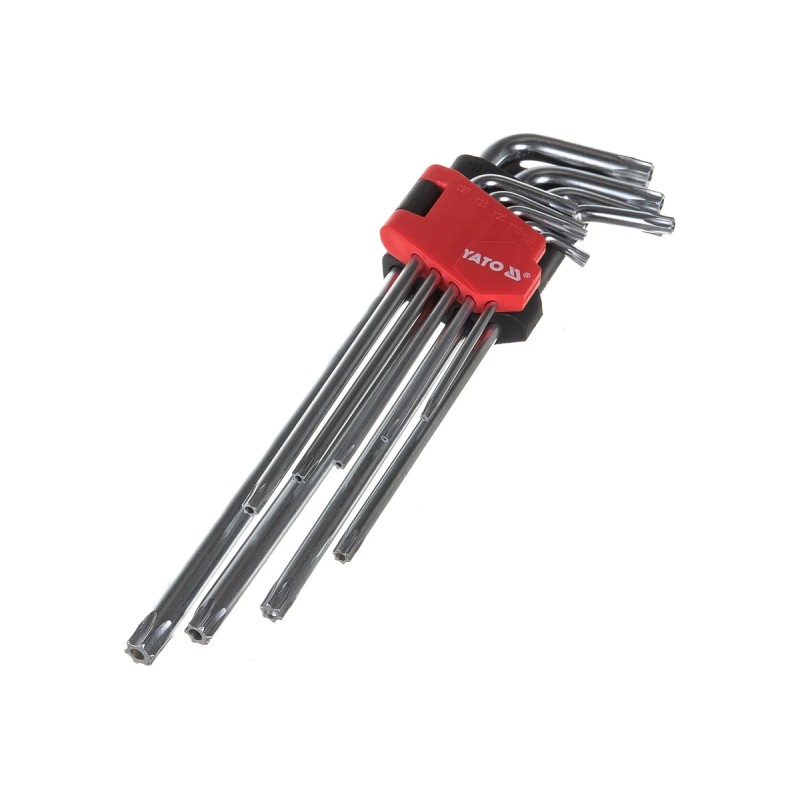 Набор ключей "ТОRХ TAMPER PROOF" Т10-Т50 CrV 9шт  YATO YT-0512