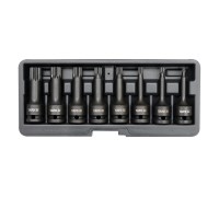 Набор ударных головок-бит SPLINE 1/2" 8пр YATO YT-1069