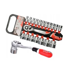 Набор головок с трещоткой 1/2", 19 пр YATO YT-38681