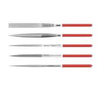 Надфили алмазные в наборе 5х180х70мм 5пр. YATO YT-6156