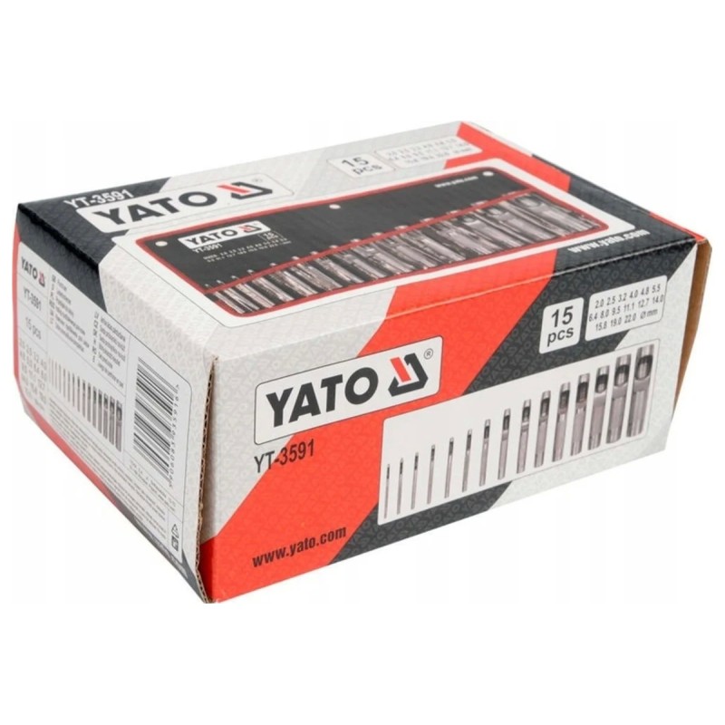 Набор пробойников 15пр YATO YT-3591