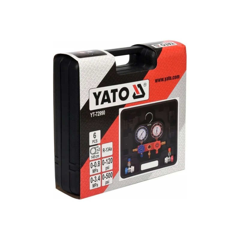 Набор для обслуживания систем кондиционирования YATO YT-72990