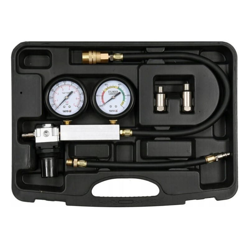 Замер компрессии и тест на утечки в цилиндрах YATO YT-73055