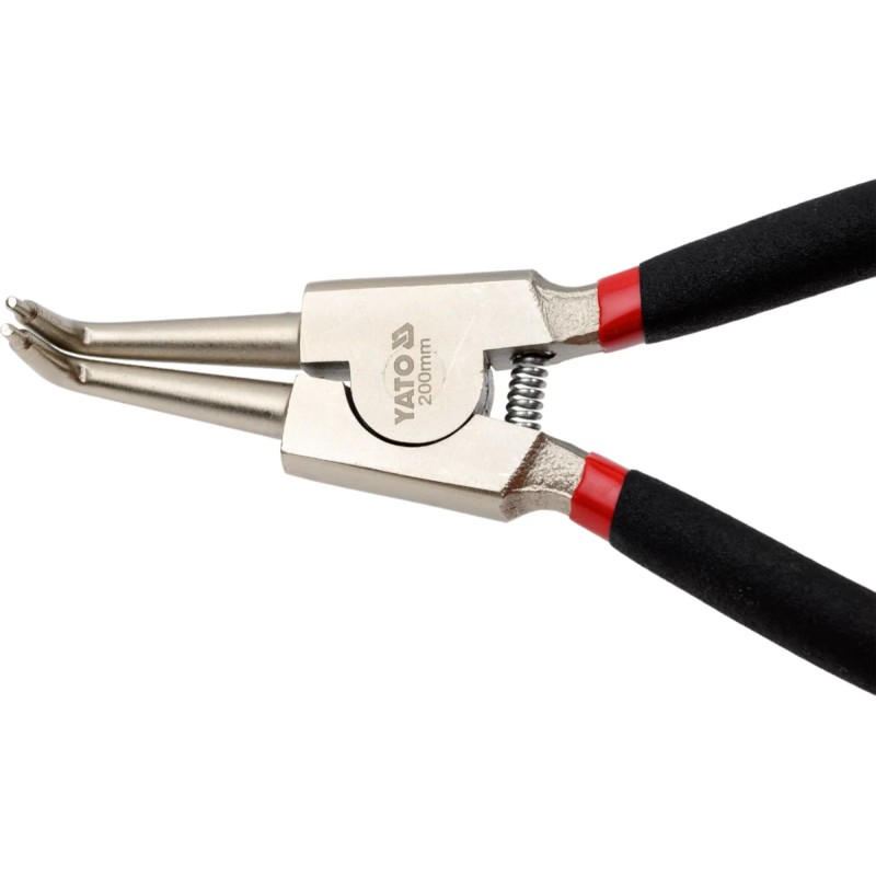 Съёмник стопорных колец загнутый (разжим) 200мм YATO YT-2145