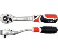 Трещотка с изогнутой ручкой 1/4" YATO YT-0730