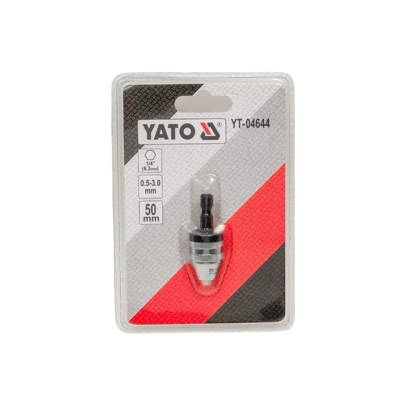 Патрон для шуруповерта и дрели 0,5-3,0 HEX YATO YT-04644