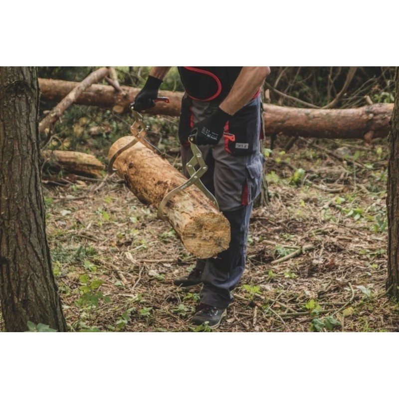 Ручной клещевой захват для бревен L-450мм YATO YT-79904