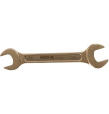 Ключ рожковый искробезопасный 18X19мм AL-CU  YATO YT-67723