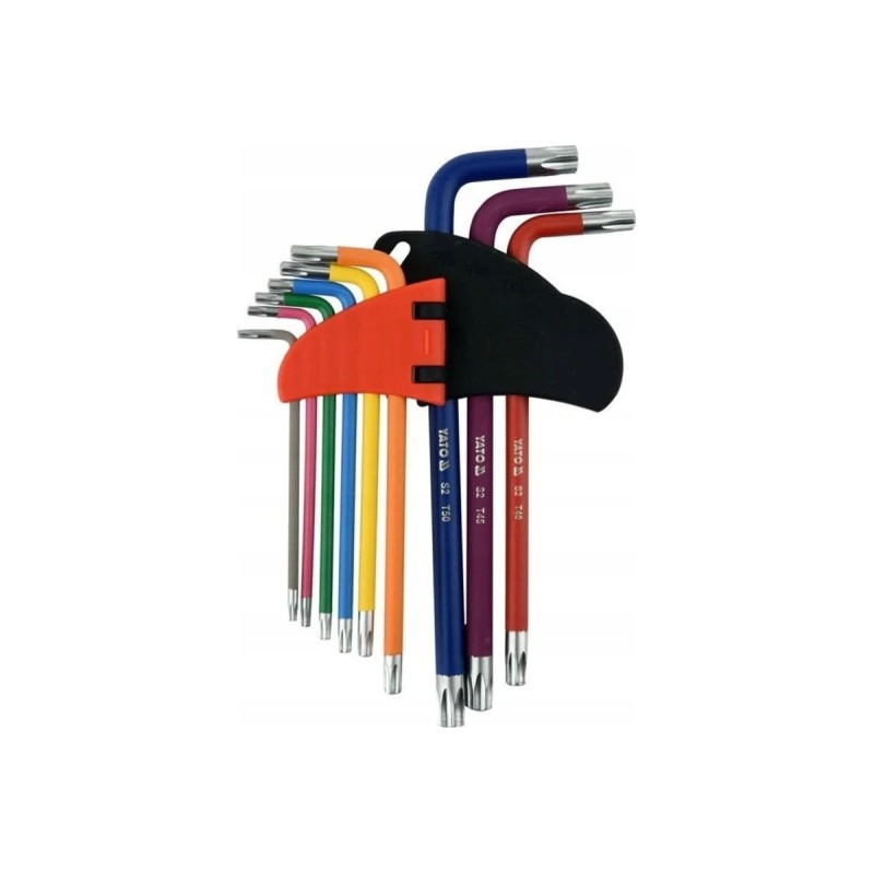 Набор ключей TORX TR T10-T50 9шт YATO YT-05633