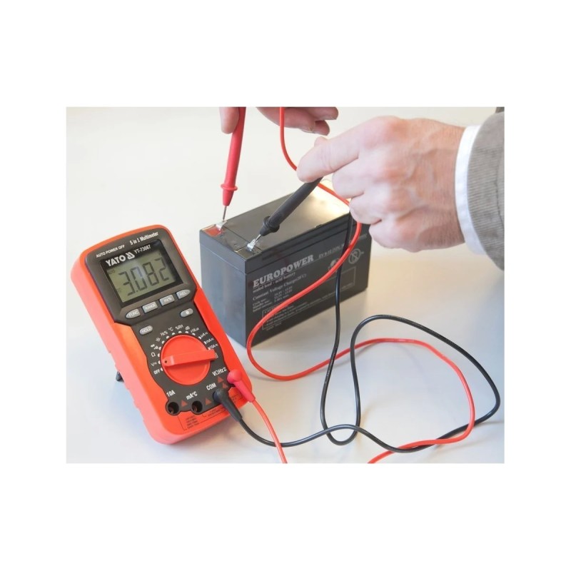 Универсальный цифровой измеритель 5в1 YATO YT-73087