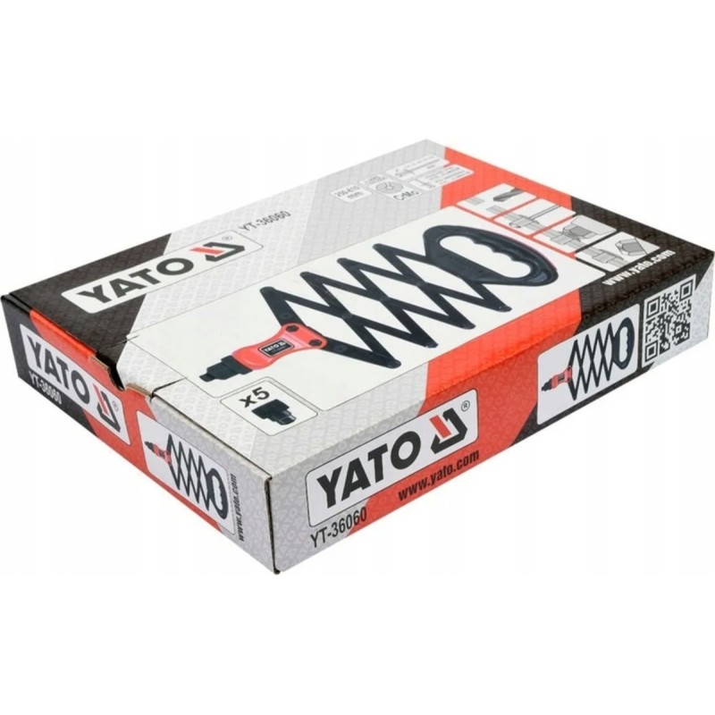 Заклепочник-гармошка, 2,4-6,4мм YATO YT-36060