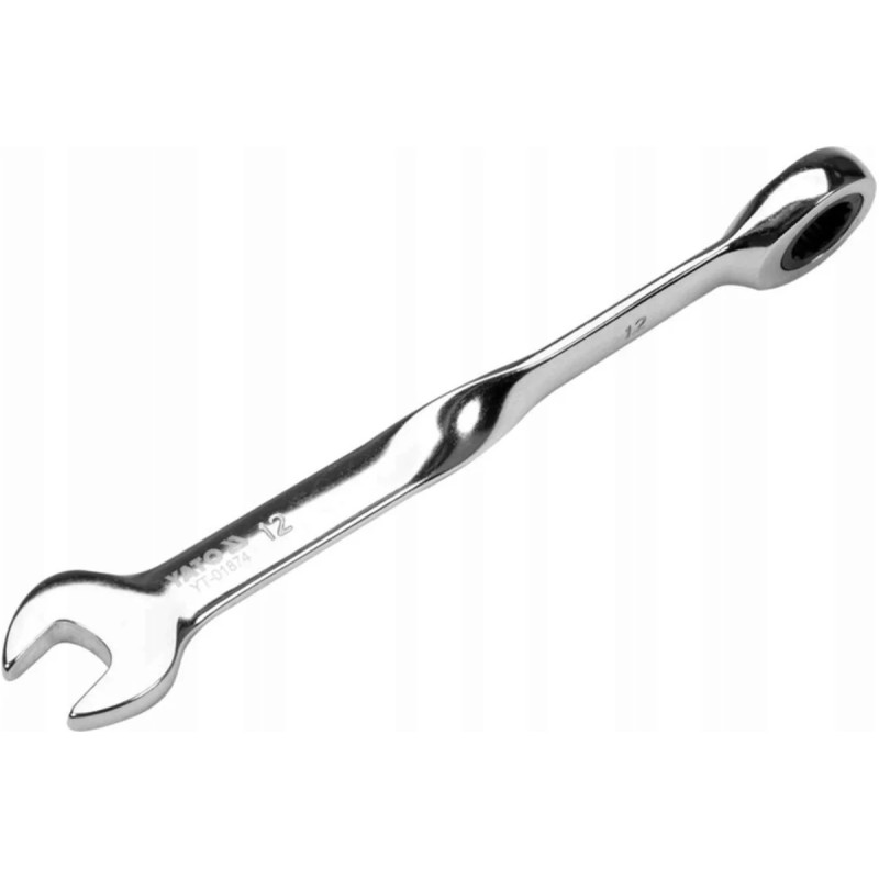 Ключ гаечный с трещоткой 12мм YATO YT-01874