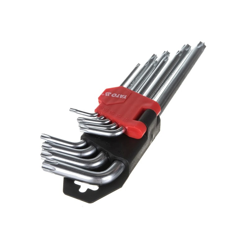 Набор ключей "ТОRХ TAMPER PROOF" Т10-Т50 CrV 9шт  YATO YT-0511