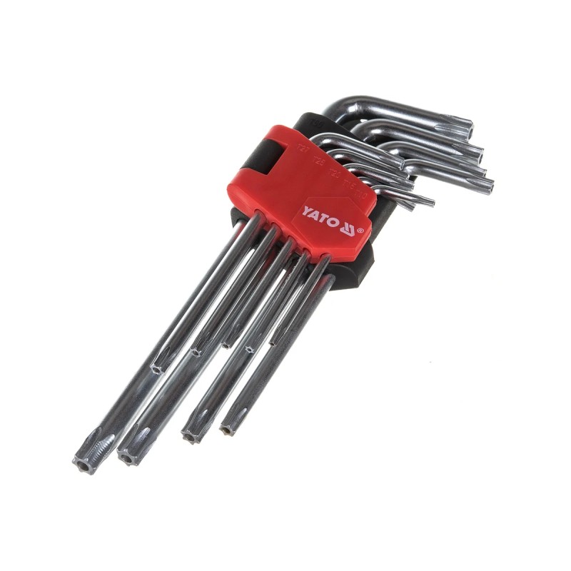 Набор ключей "ТОRХ TAMPER PROOF" Т10-Т50 CrV 9шт  YATO YT-0511