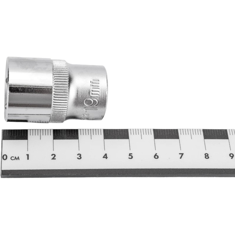 Головка торцевая короткая CrV 1/2" 19мм YATO YT-1212