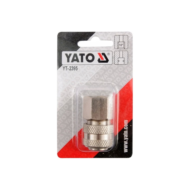 Быстроразъемное соединение с внутренней резьбой 1/2" YATO YT-2395