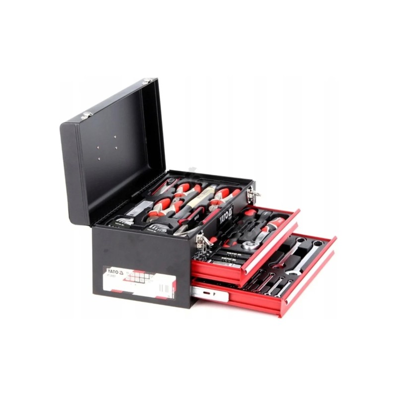 Набор инструмента в металлическом ящике 80 предметов YATO YT-38951