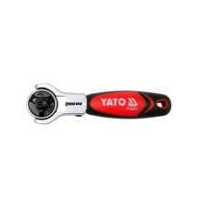Трещотка  для бит и головок  с шарниром 1/4" YATO YT-03311