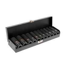 Набор торцевых ударных головок 1/2" 10-24мм 11шт YATO YT-1054