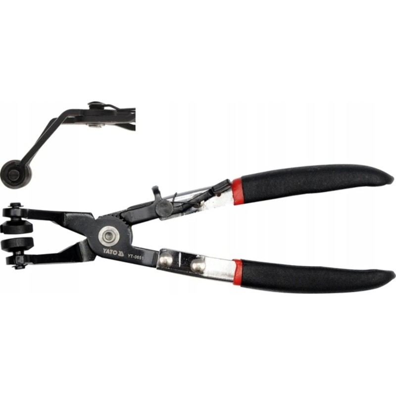 Щипцы для шланговых хомутов 45º YATO YT-0651