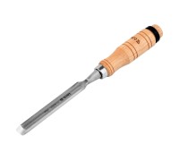 Стамеска-долото полукруглая с деревянной ручкой 16мм YATO YT-62824