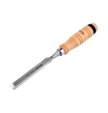 Стамеска-долото полукруглая с деревянной ручкой 16мм YATO YT-62824