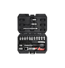 Набор торцевых головок проходных SPLINE 1/4" YATO YT-38650