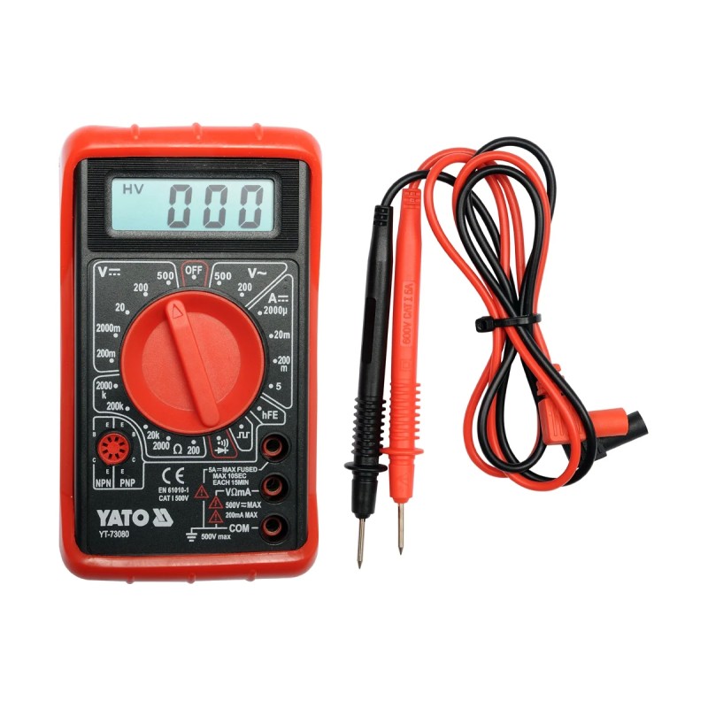 Универсальный цифровой измеритель YATO YT-73080