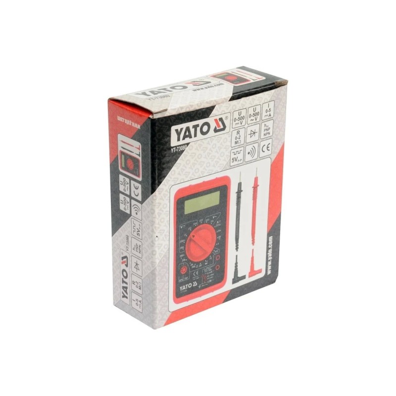 Универсальный цифровой измеритель YATO YT-73080