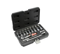 Набор торцевых головок 1/4" 23пр. YATO YT-14451