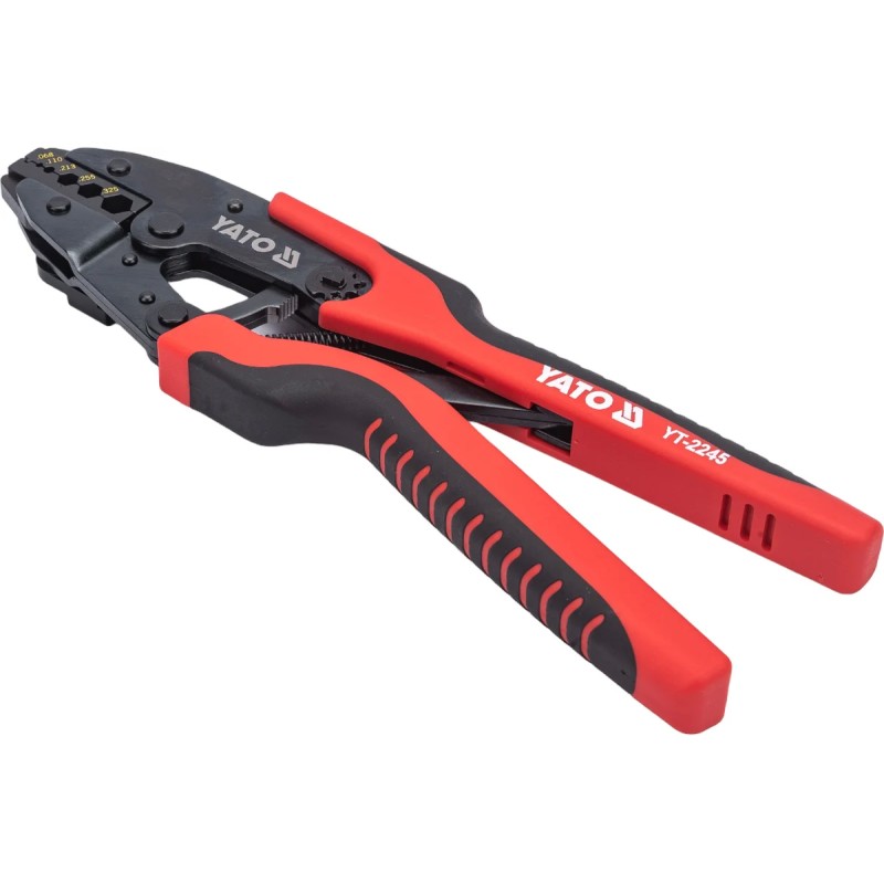 Пассатижи для обжима и зачистки проводов в наборе  YATO YT-2245