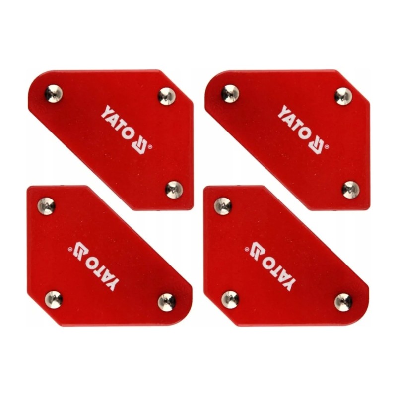 Набор магнитных угольников для сварки 4пр. YATO YT-08677