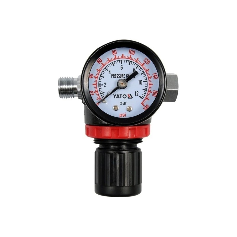 Редукционный клапан с манометром 1/4" YATO YT-2381