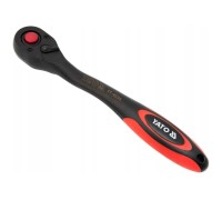 Трещотка 1/2", 72 зубца, CrV, 2-х комп. рукоятка YATO YT-0295