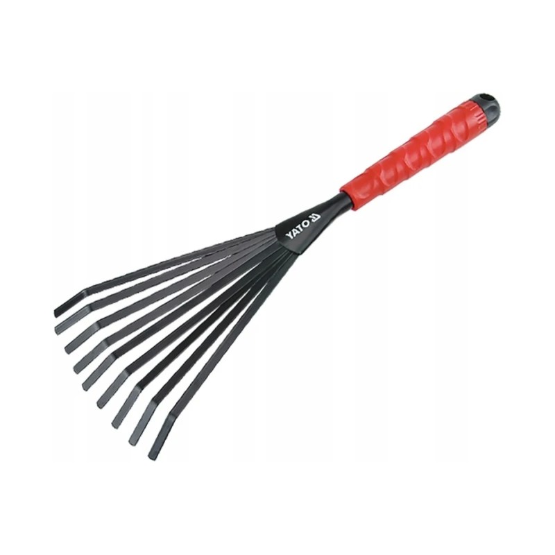 Грабли садовые веерные мини 400мм YATO YT-8869