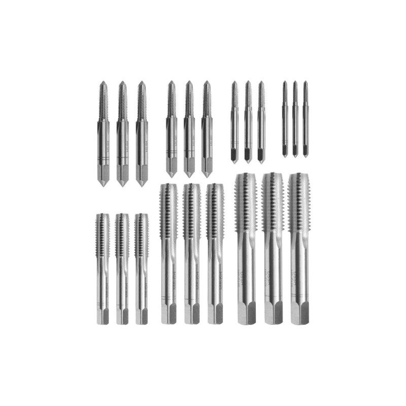 Набор метчиков М3-М12 - 21шт.HSS YATO YT-2976