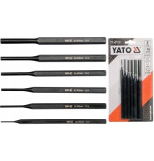 Набор выколоток 1,5-8мм 6шт YATO YT-47121