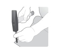 Пробойник для кожи 6мм YATO YT-35854