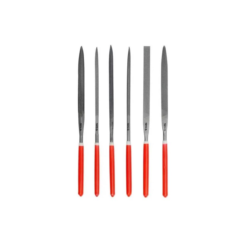 Набор надфилей 160х75мм 6пр YATO YT-6161