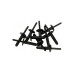 Пластиковые заклёпки 5.0x15.8мм 10шт. YATO YT-35981