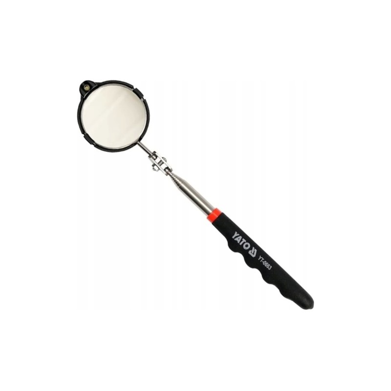 Зеркало инспекционное телескопическое с подсветкой YATO YT-0663