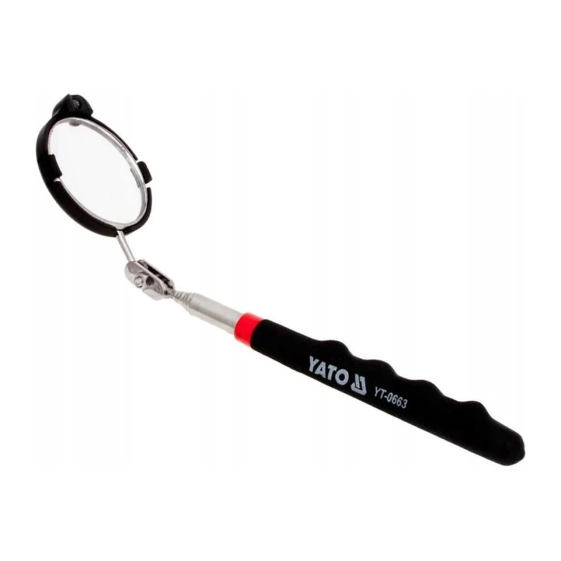 Зеркало инспекционное телескопическое с подсветкой YATO YT-0663